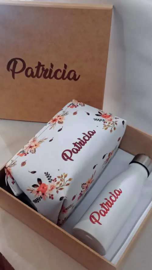 Presente Personalizado - Kit Flores