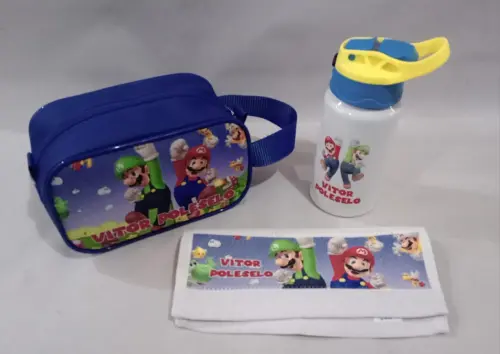 Kit Escolar Mario Bross