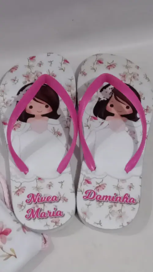 Presente Daminha e Pajem - Chinelo