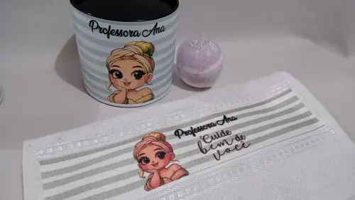 Lembracinha dia dos professores - kit spa para os pés