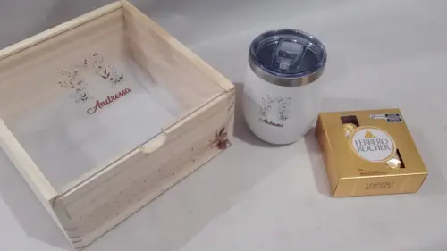 Presente Personalizado - Copo Termico com Caixa