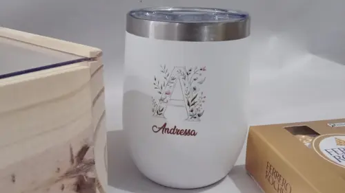 Presente Personalizado - Copo Termico com Caixa
