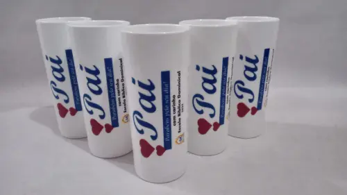 Lembrancinha dia dos pais - copo personalizado