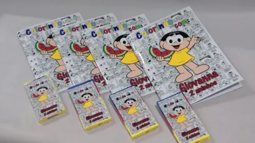 Lembrancinha Magali-Kit Diversão