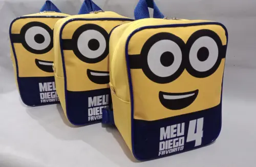 Lembrancinha Minions _ Mochila