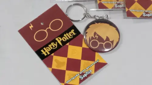Lembrancinha Harry Potter _ Chaveiro
