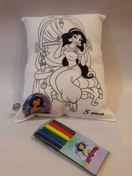 almofada para colorir_ princesa jasmine