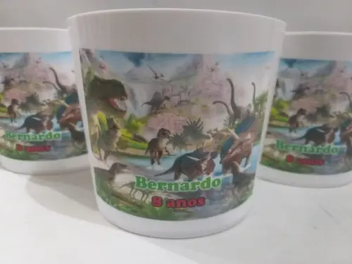 Balde de Pipoca Dinossauro