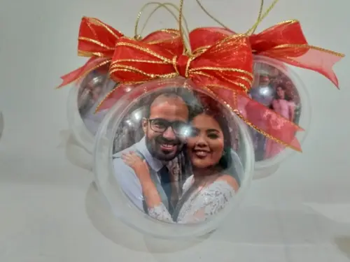 Bola de Natal Personalizada