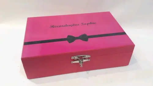 Caixa para lembrancinhas _ pink