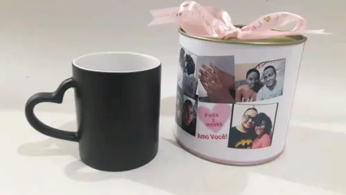 Caneca mágica _ presente namorado