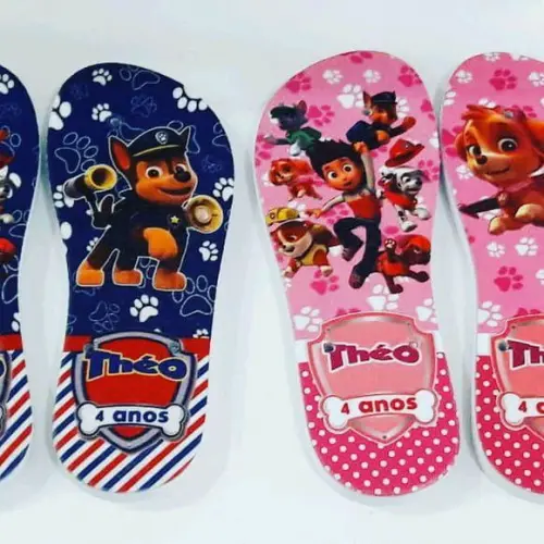 Chinelo Patrulha Canina