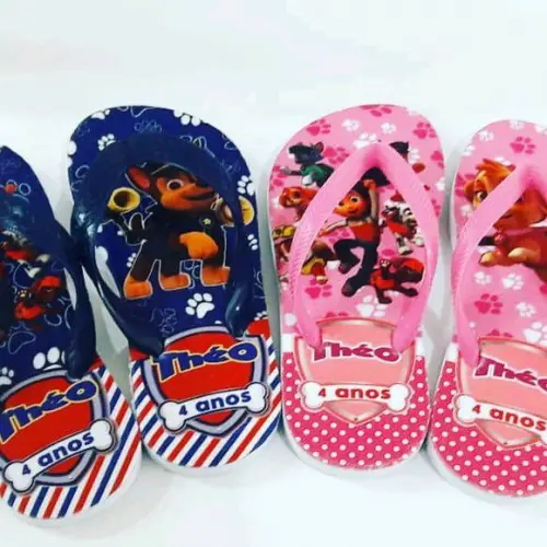 Chinelo Patrulha Canina