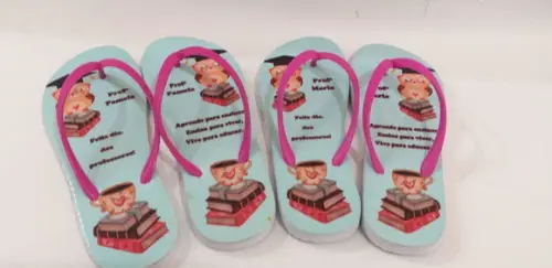 Chinelo personalizado_dia dos professores