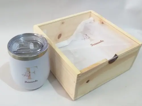 Copo Termico com Caixa - Presente Personalizado