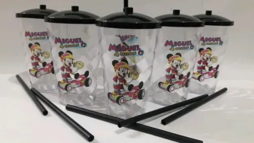Copo Twister Mickey Sobre Rodas