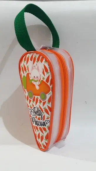 Estojo cenoura - lembrancinha pascoa