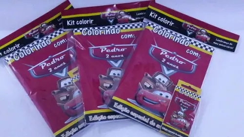 kit colorir carros