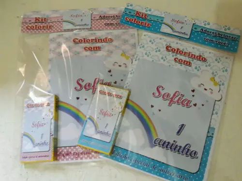 kit colorir chuva de benção