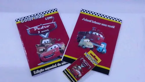 kit colorir carros