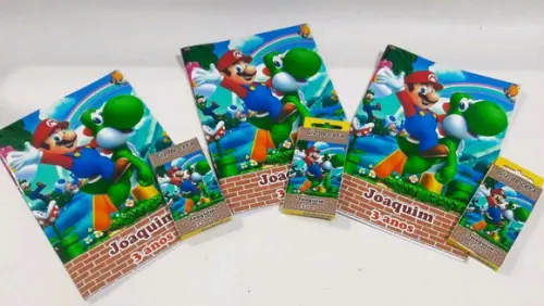 Kit Colorir Mario Bross