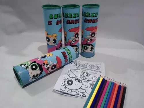 Kit Colorir Meninas Super Poderosas