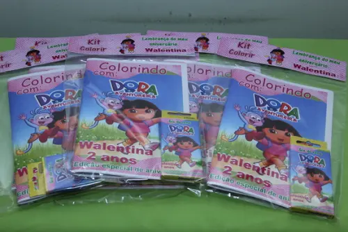kit colorir_Dora aventureira