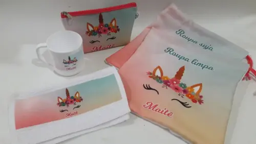 Kit Escolar Unicornio