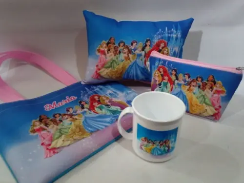 Kit Festa do Pijama _ Princesas