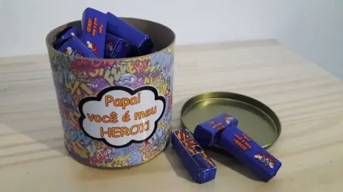 lata personalizada dia dos pais