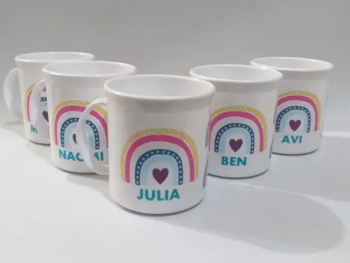 Lembrancinha Arco Iris _ Caneca