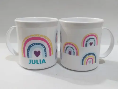 Lembrancinha Arco Iris _ Caneca