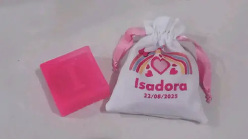 Lembrancinha Arco-íris-sabonete Personalizado