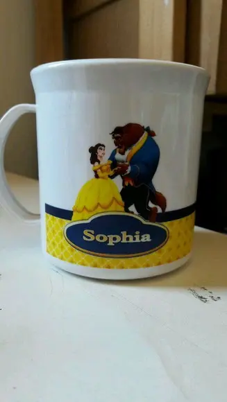 Lembrancinha Caneca a Bela e a Fera