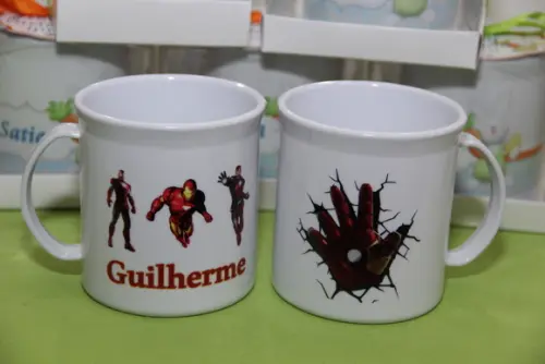 Lembrancinha Caneca Homem de Ferro