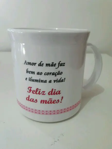 Lembrancinha Dia das Mães - Caneca Acrilico