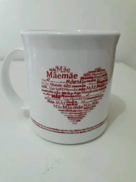 Lembrancinha Dia das Mães - Caneca Acrilico