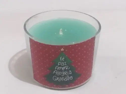 Lembrancinha de Natal - Vela Aromática