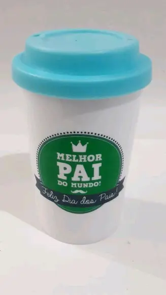 Lembrancinha Dia dos Pais - Copo Cafe