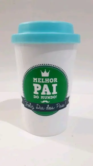Lembrancinha Dia dos Pais - Copo Cafe