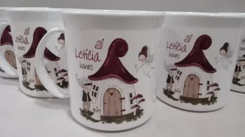 Lembrancinha Fadas _ Caneca