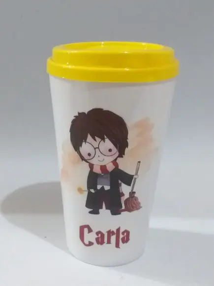 Lembrancinha Harry Potter - Copo Cafe