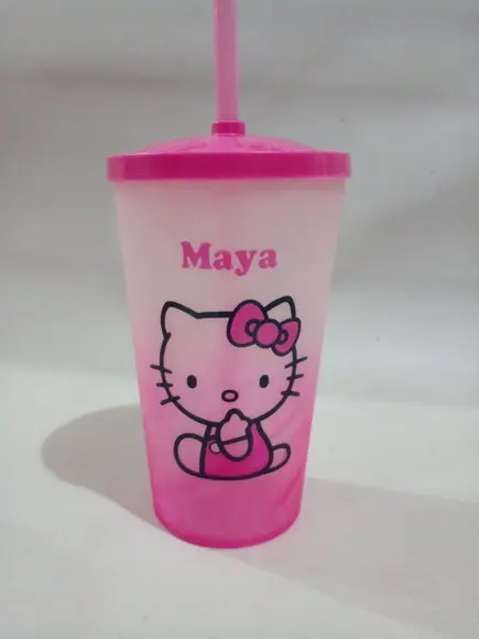 Lembrancinha Hello Kitty _ Copo Degradee