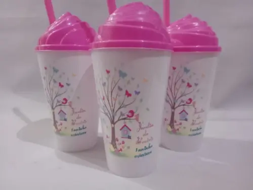 Lembrancinha Jardim _ Copo Chantily