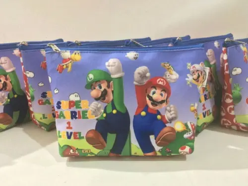 Lembrancinha Mario Bross - Necessarie