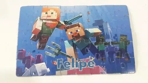 Lembrancinha Minecraft _ Quebra Cabeca5