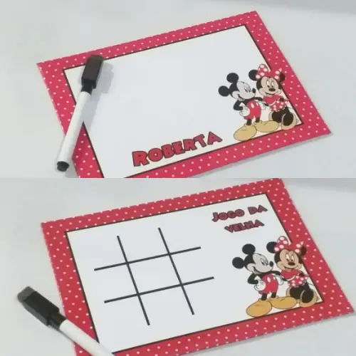 Lembrancinha Minie _ Lousa Magica