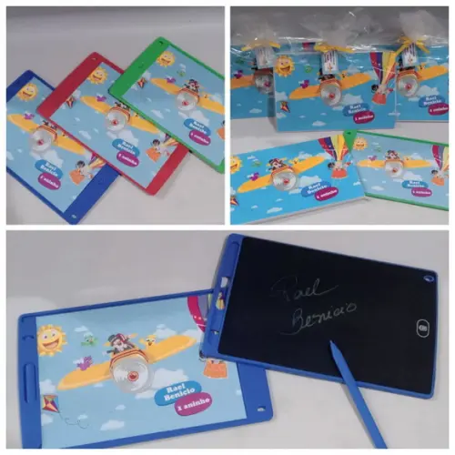 Lembrancinha Mundo Bita _ Lousa Tablet