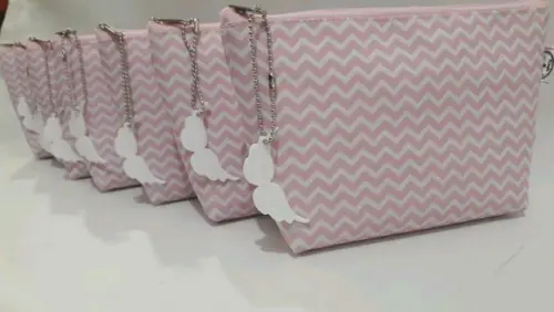 Necessarie batizado rosa