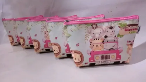 Necessarie safari rosa
